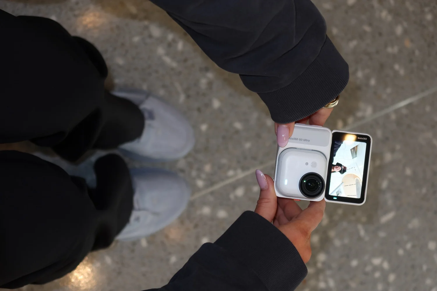 Insta360 GO Ultra at A Running List event